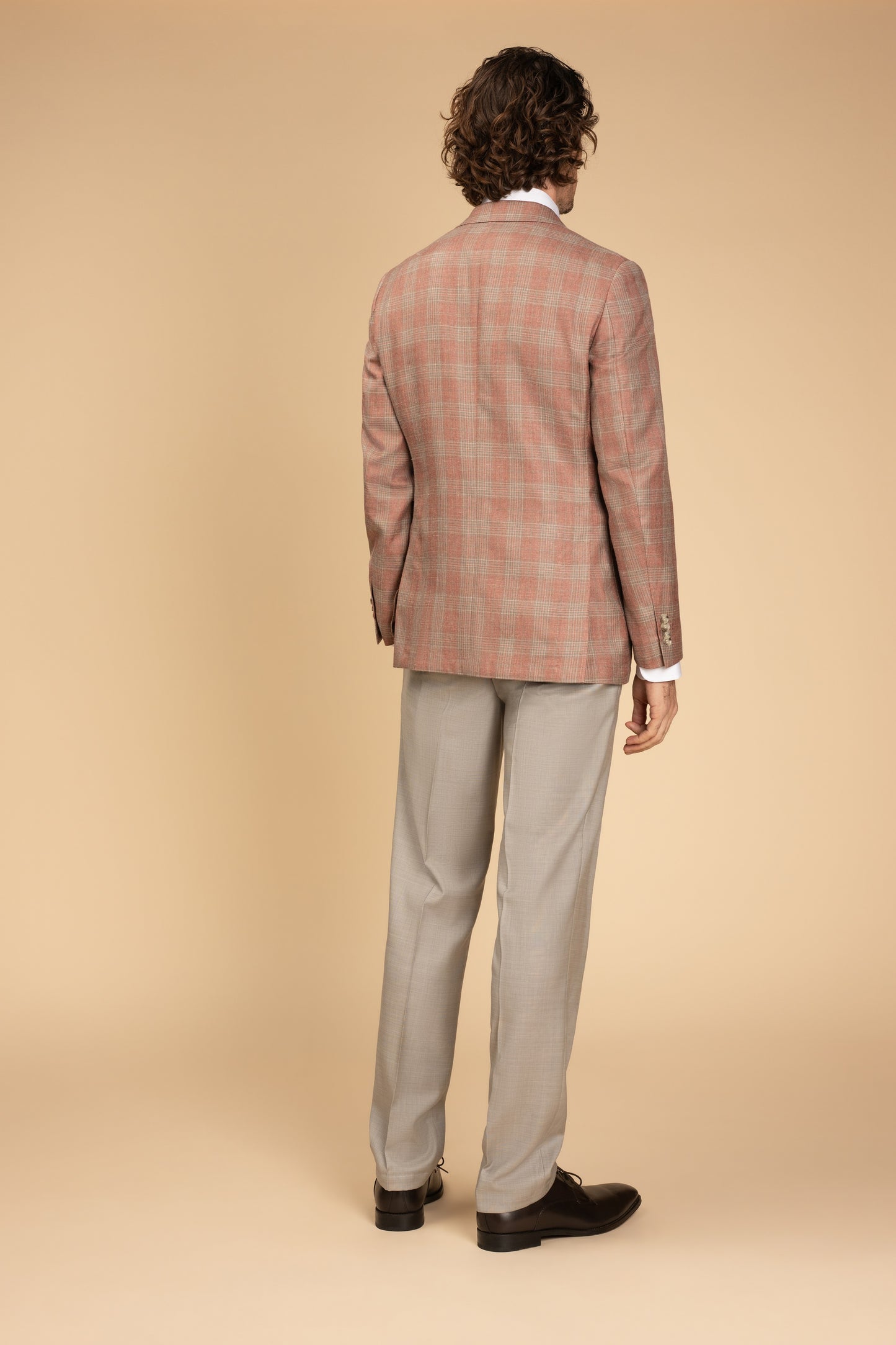 Rembrandt - Malta Glen Check Blazer - Pink & Sage