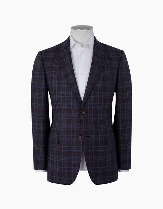 Rembrandt - Cooper Jacket - Purple & Blue Check