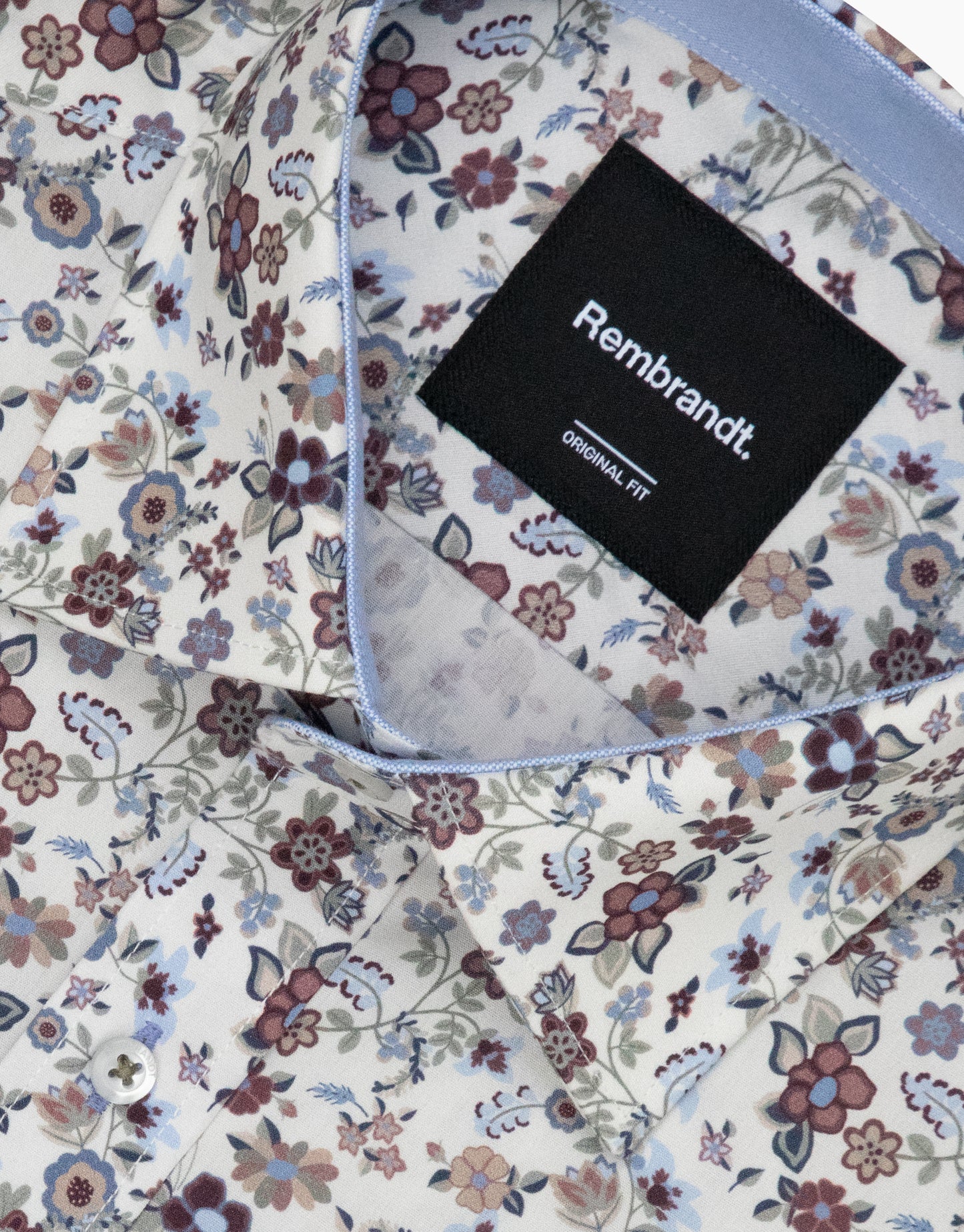 Rembrandt - Barbican Shirt - White Garden Floral