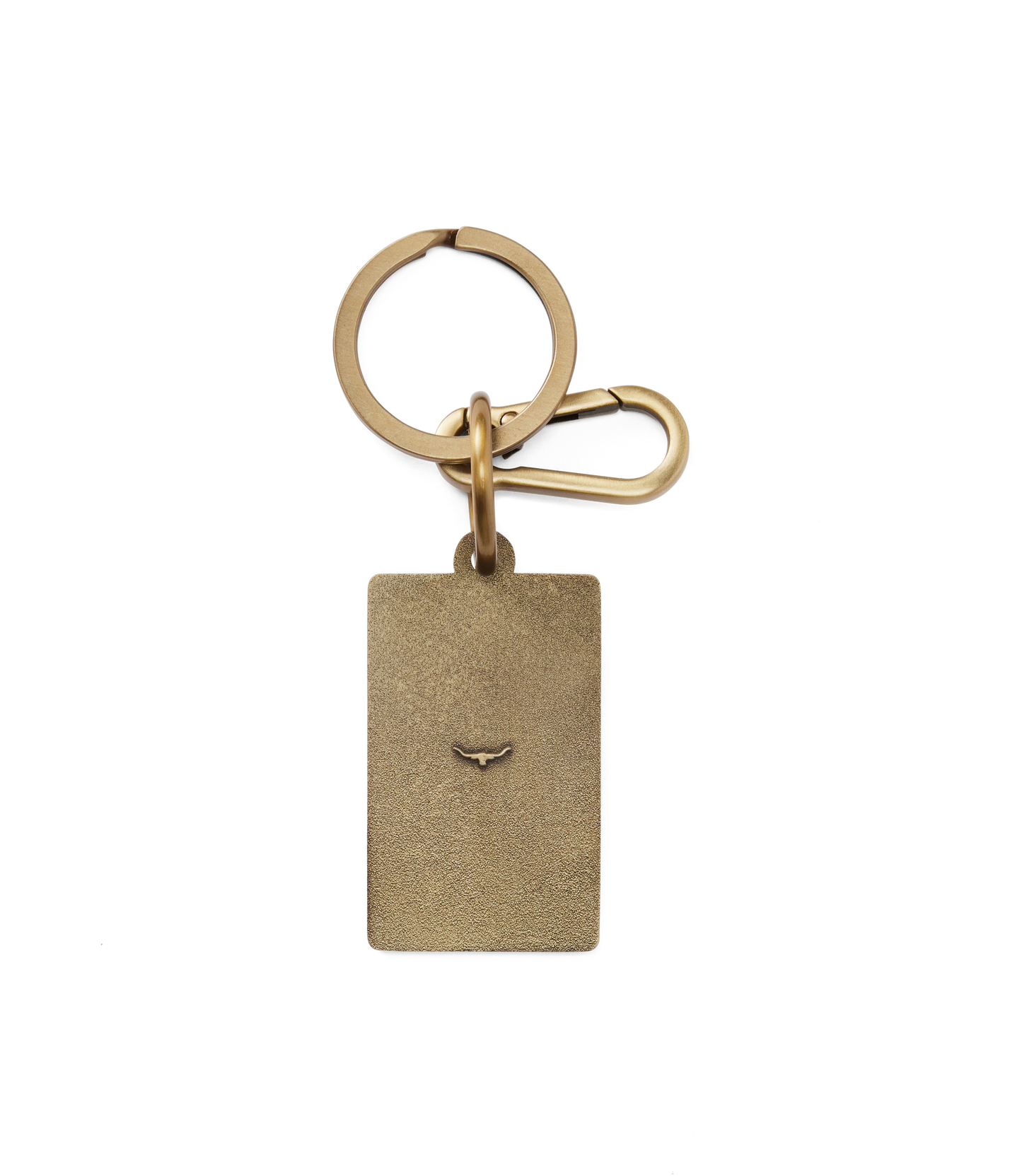 R. M. Williams - Heritage Logo Enamel Keyring - Brown