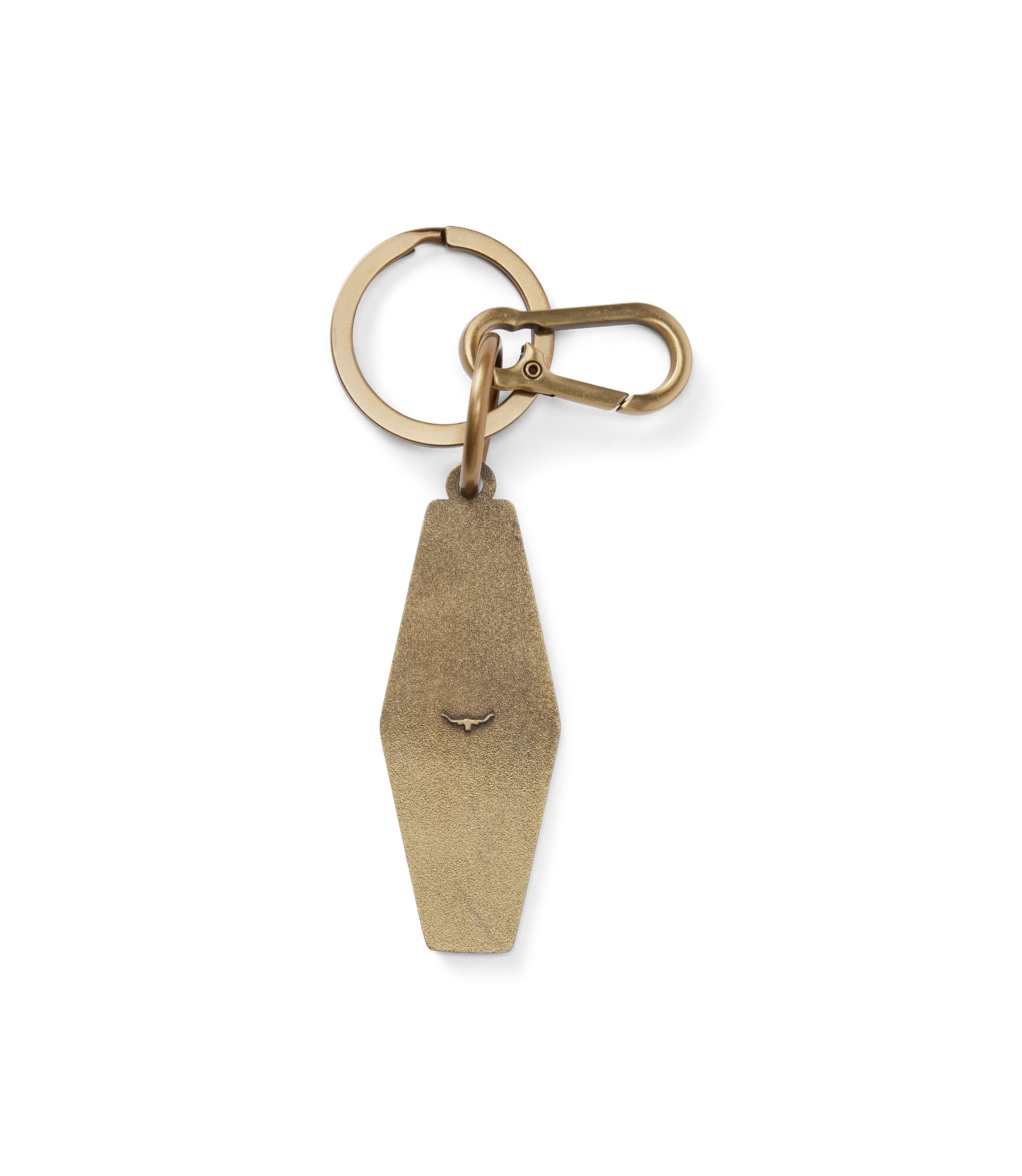 R. M. Williams - Rope Logo Enamel Keyring - Pine