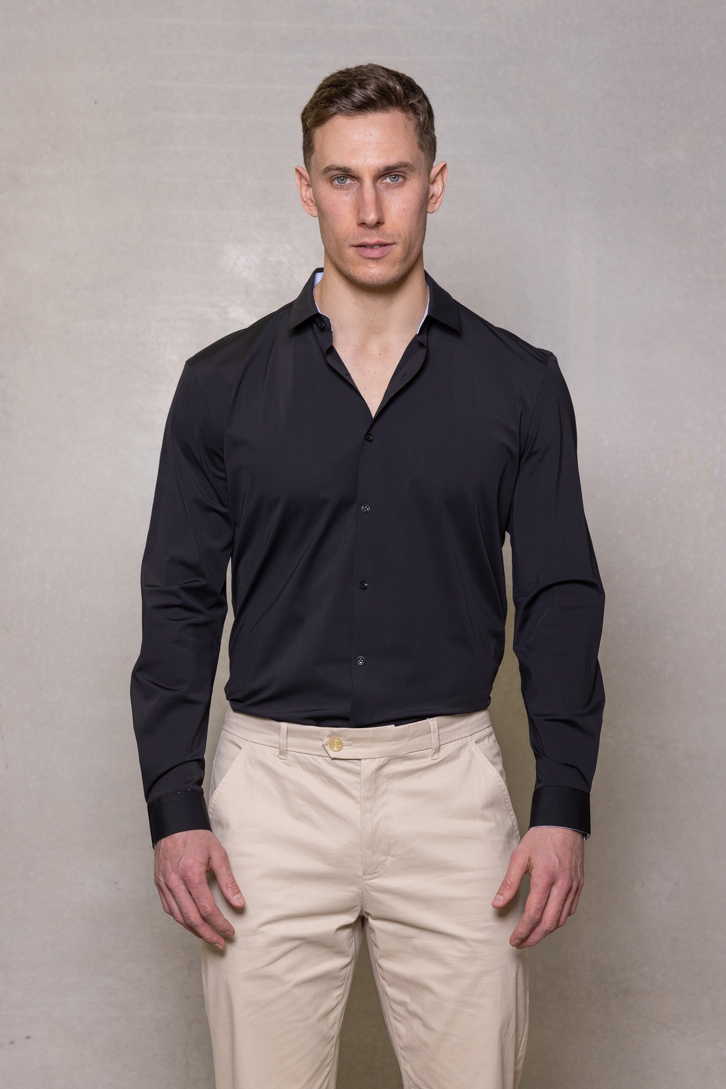 Cutler & Co - Beaumont Stretch Shirt - Black
