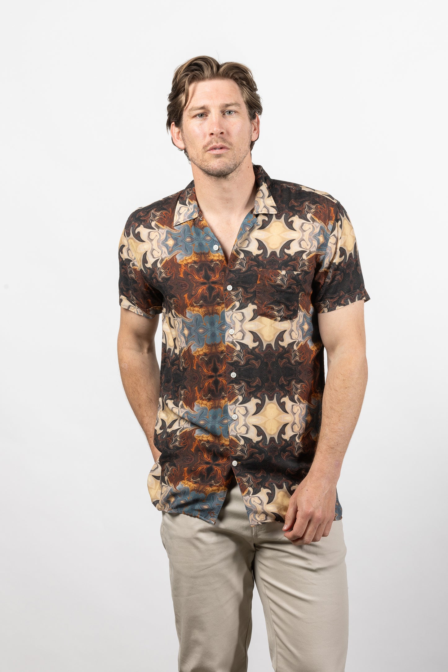 Cutler & Co - Dale Shirt - Stormy Seas