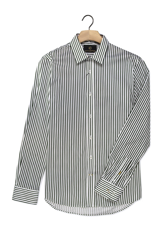 Cutler & Co -Blake Striped Shirt - Three Colours