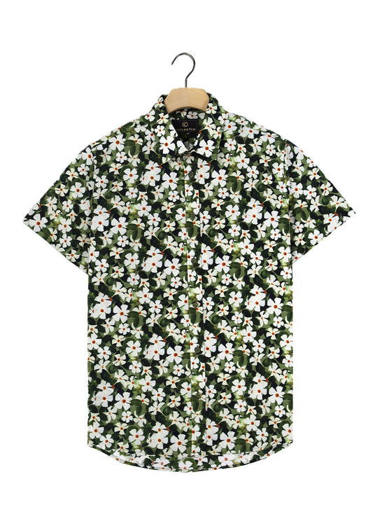 Cutler & Co - Brody Short Sleeved Shirt - Clover