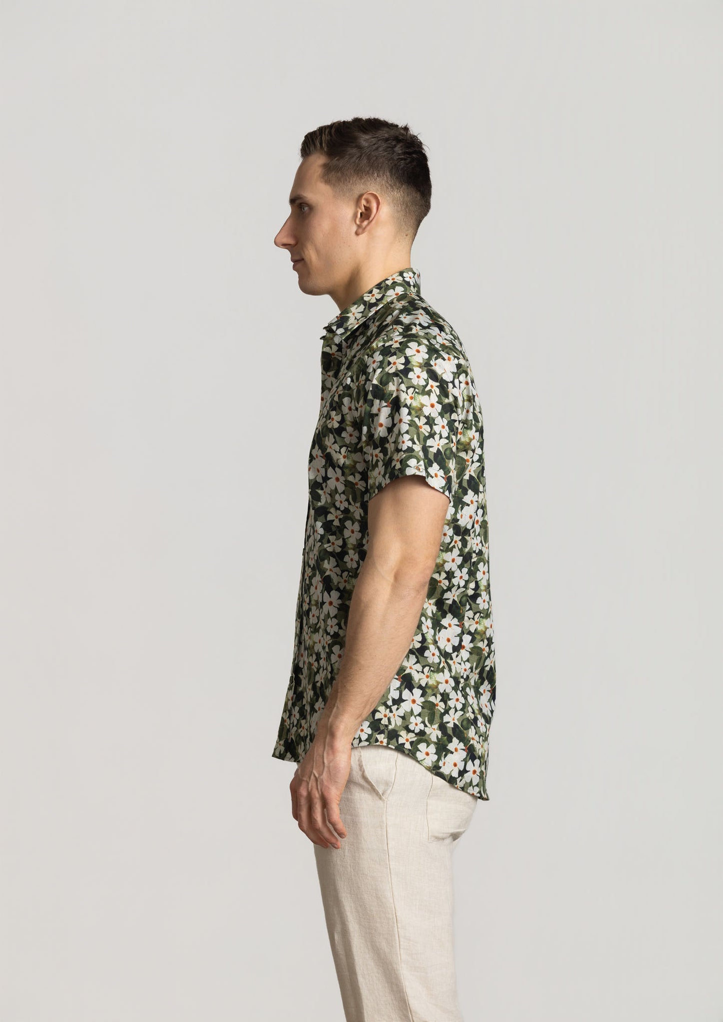 Cutler & Co - Brody Short Sleeved Shirt - Clover