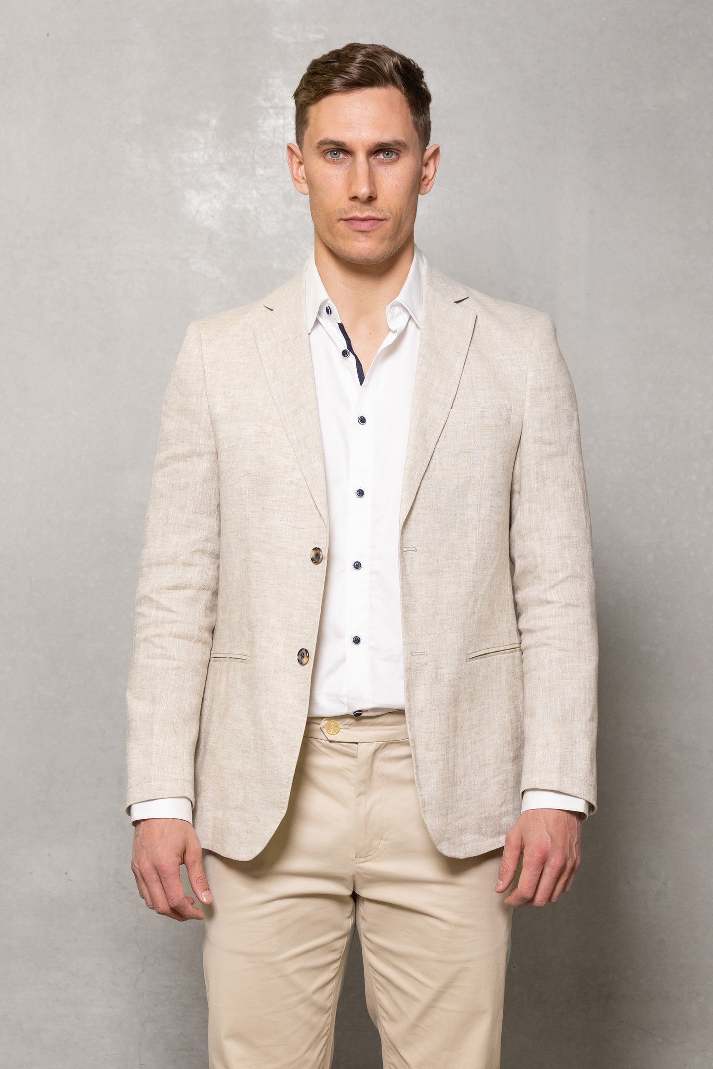 Cutler & Co - Johnson Linen Blazer - Three Colour Options