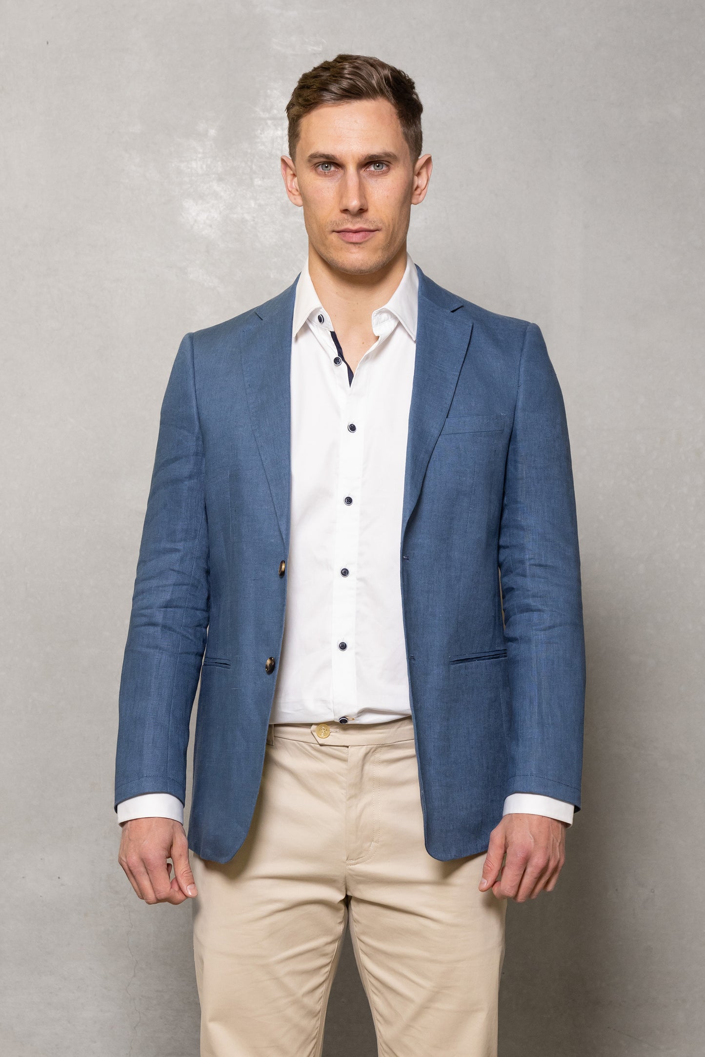 Cutler & Co - Johnson Linen Blazer - Three Colour Options