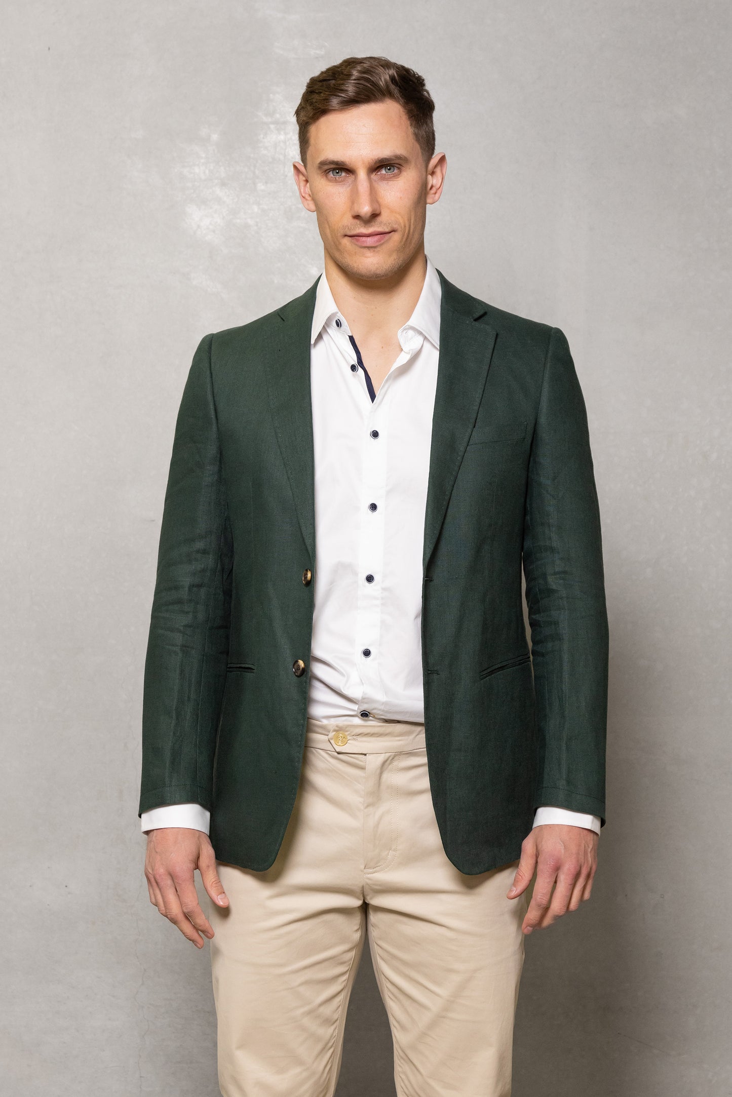 Cutler & Co - Johnson Linen Blazer - Three Colour Options