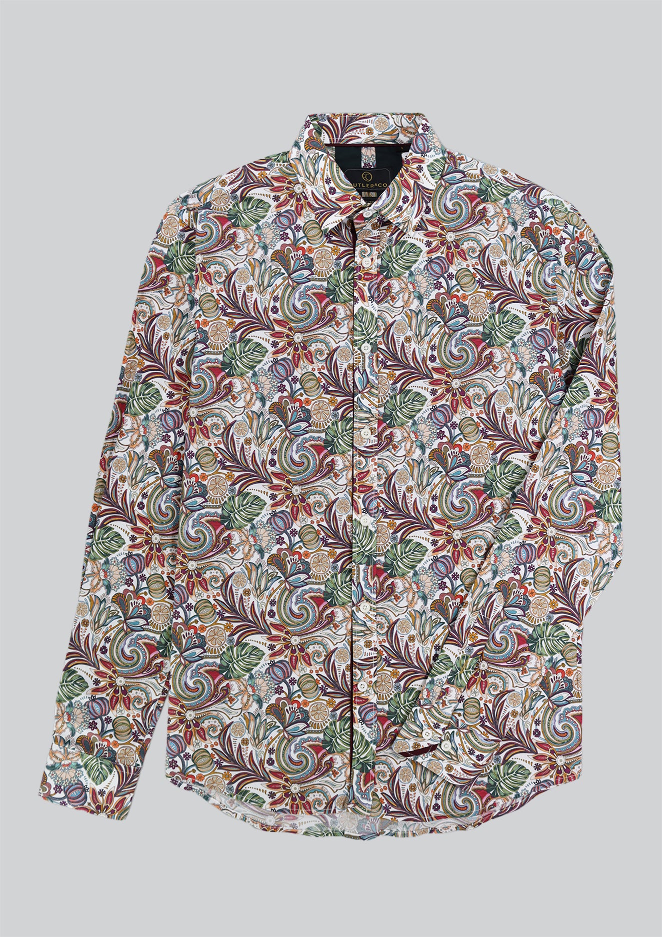 Cutler & Co - Clyde Shirt - Fern Paisley