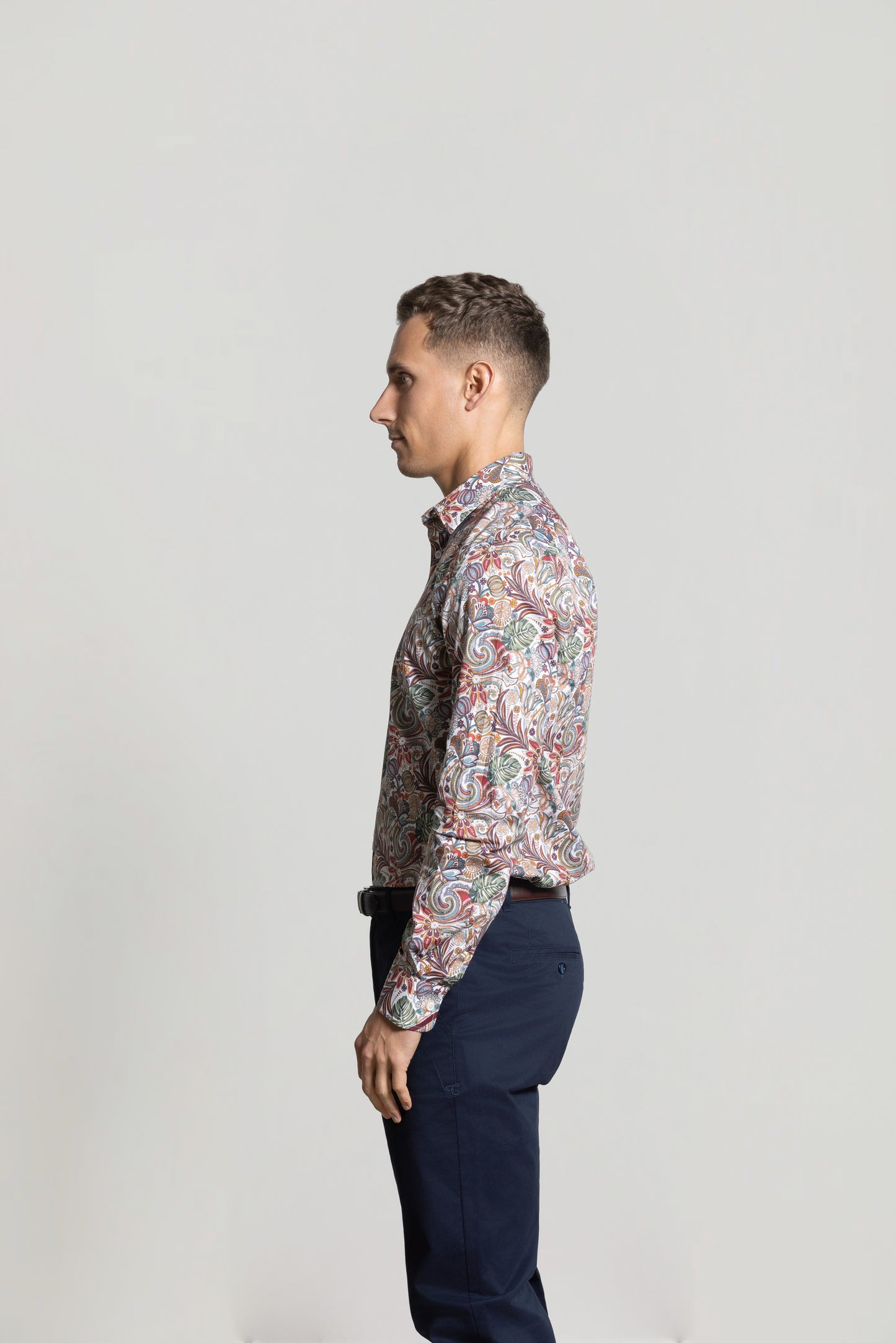 Cutler & Co - Clyde Shirt - Fern Paisley
