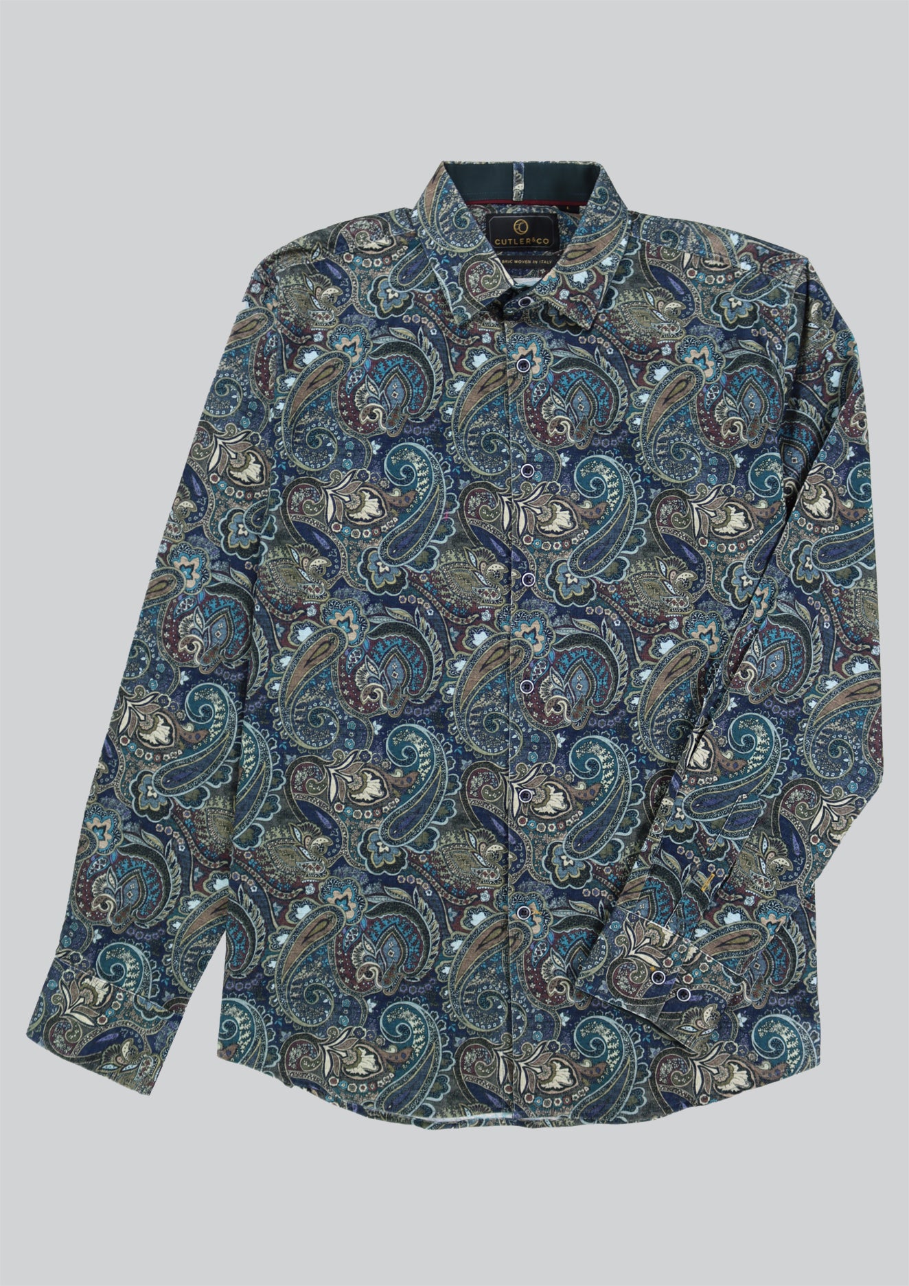 Cutler & Co - Blake Corduroy Shirt - Sea Blue