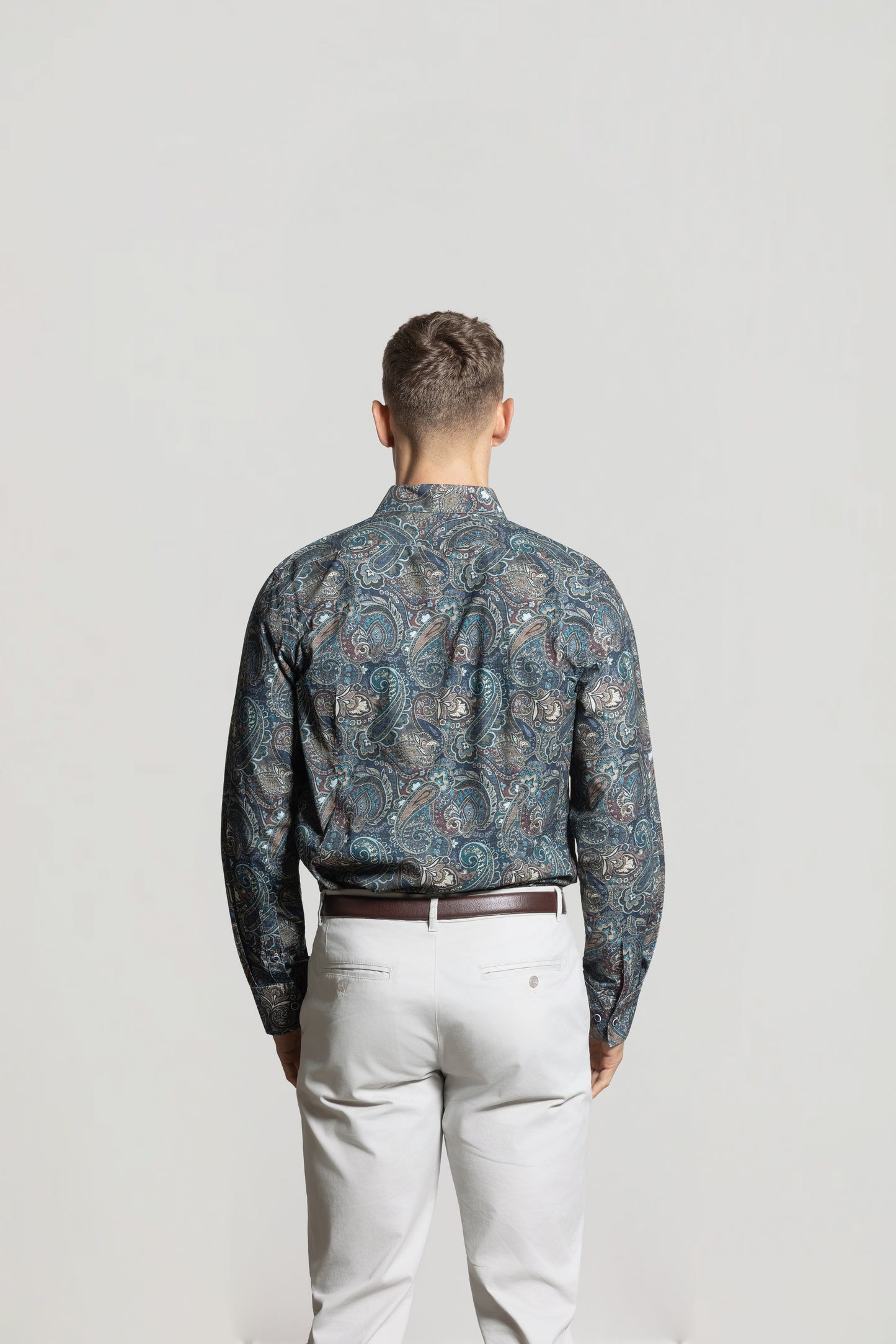 Cutler & Co - Blake Corduroy Shirt - Sea Blue