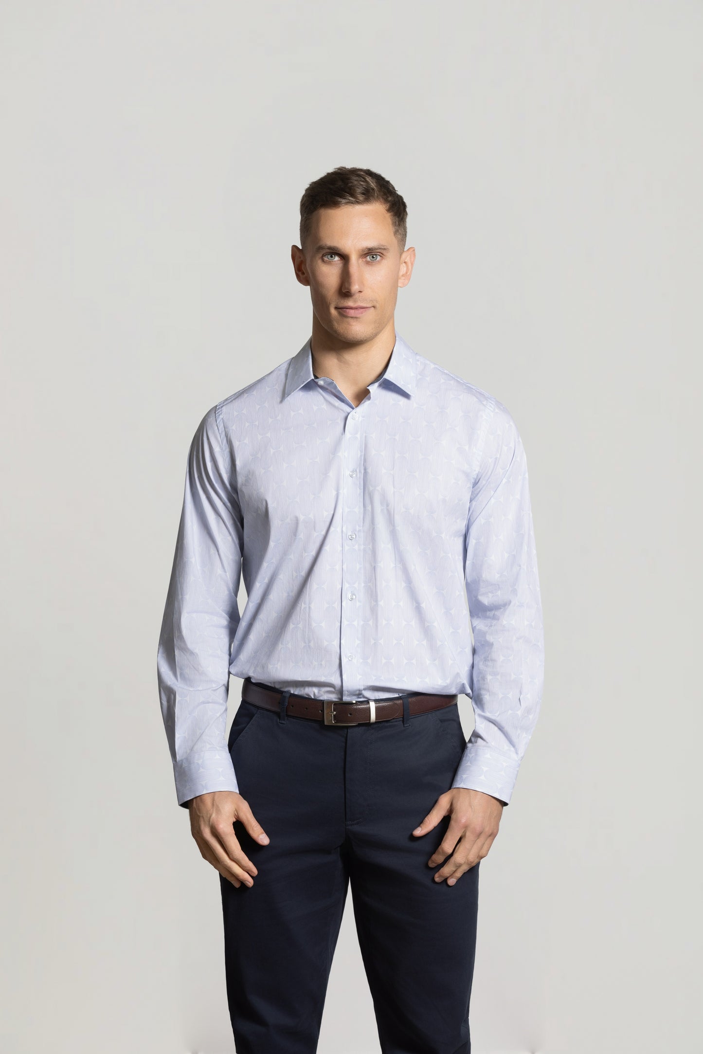 Cutler & Co - Blake Shirt - Blue Geo