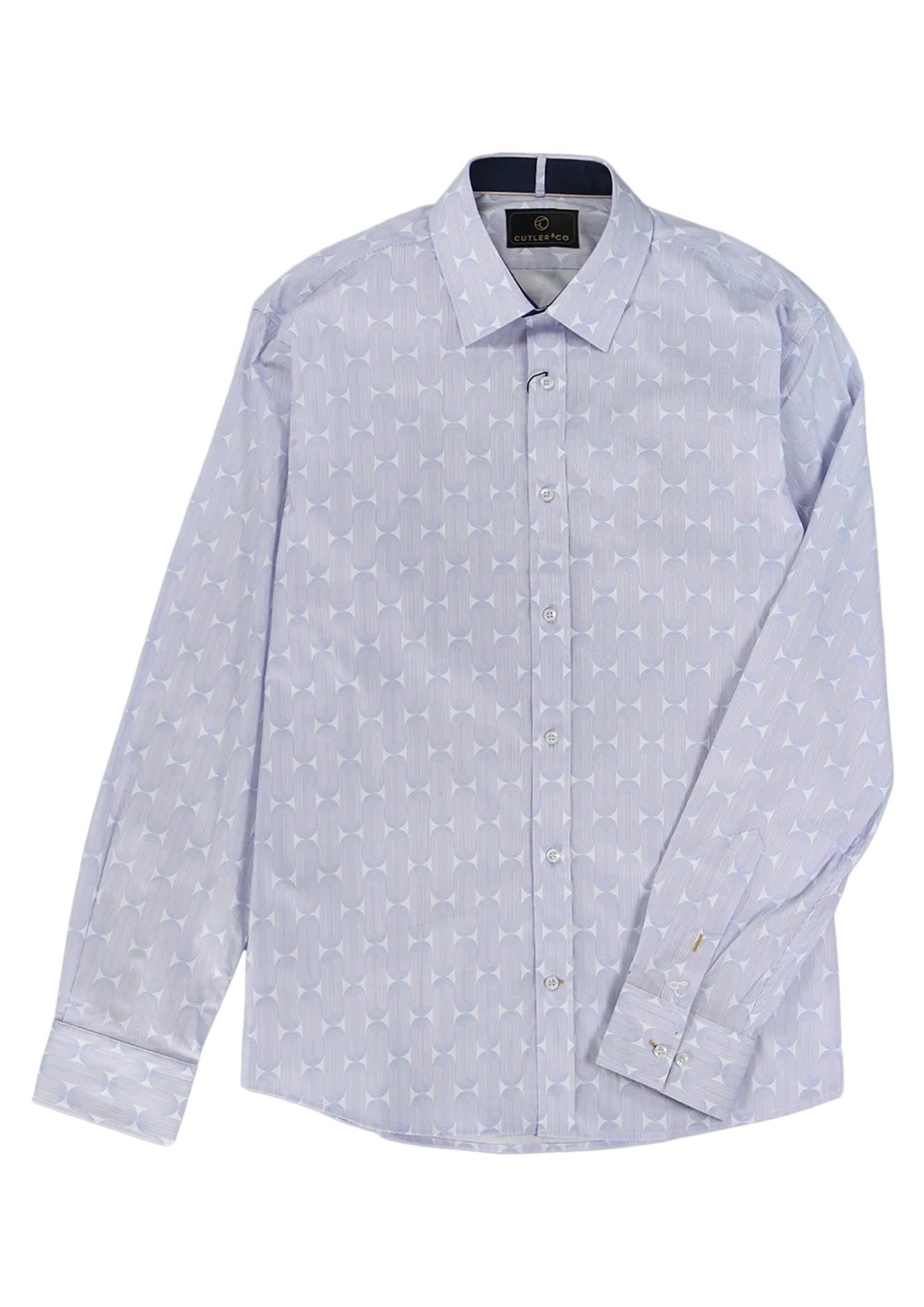 Cutler & Co - Blake Shirt - Blue Geo