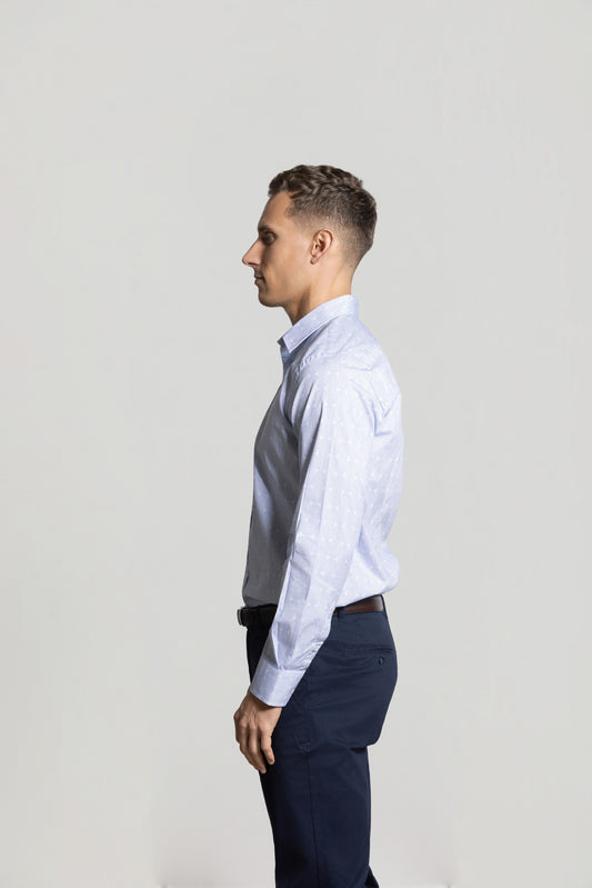 Cutler & Co - Blake Shirt - Blue Geo