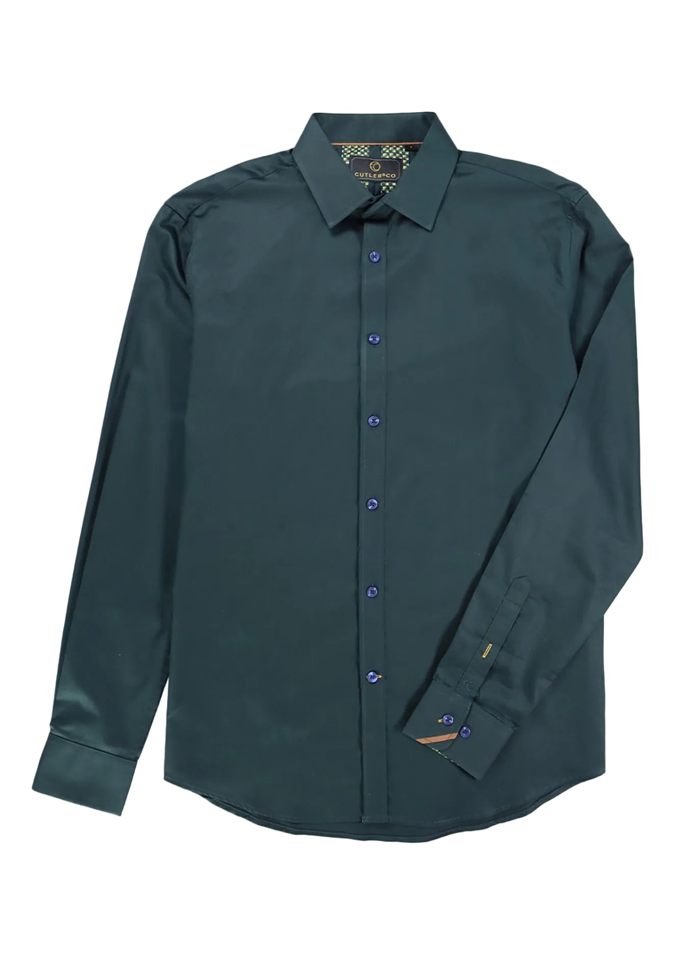 Cutler & Co - Clyde Shirt - Dark Green