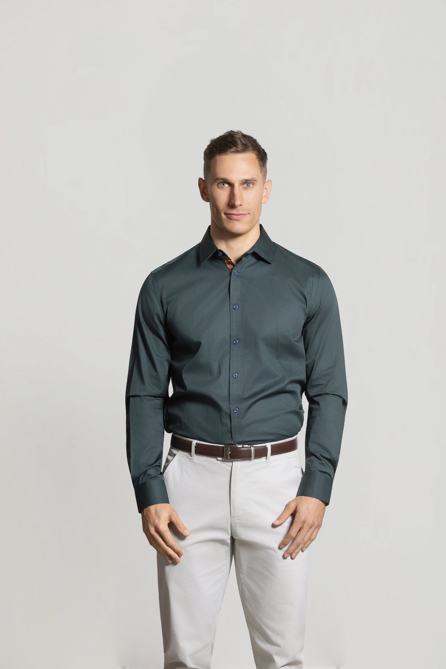 Cutler & Co - Clyde Shirt - Dark Green