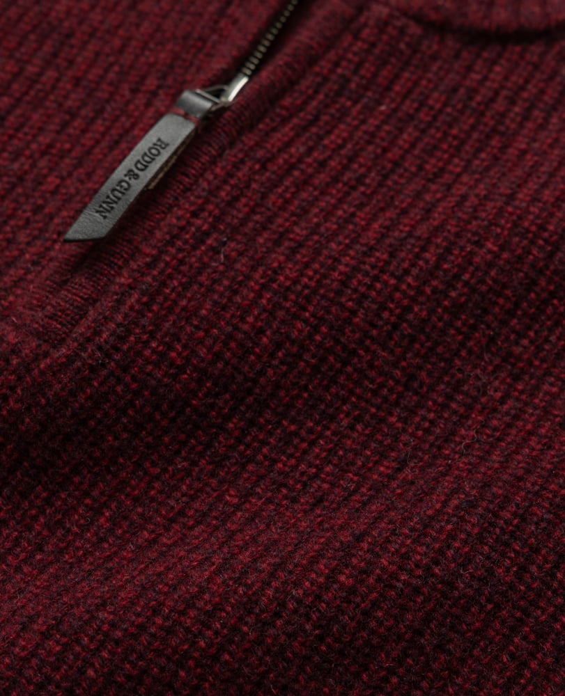 Rodd & Gunn - Robbie's Road Knit - Berry