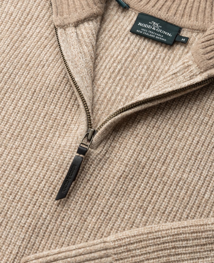 Rodd & Gunn - Robbies Road Merino 1/4 Zip Knit - Multiple Colours
