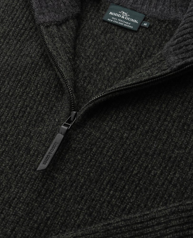 Rodd & Gunn - Robbies Road Merino 1/4 Zip Knit - Multiple Colours