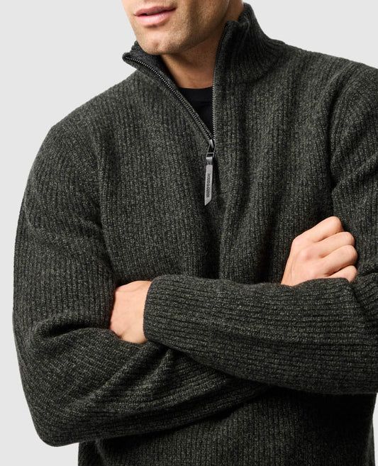 Rodd & Gunn - Robbies Road Merino 1/4 Zip Knit - Three Colours