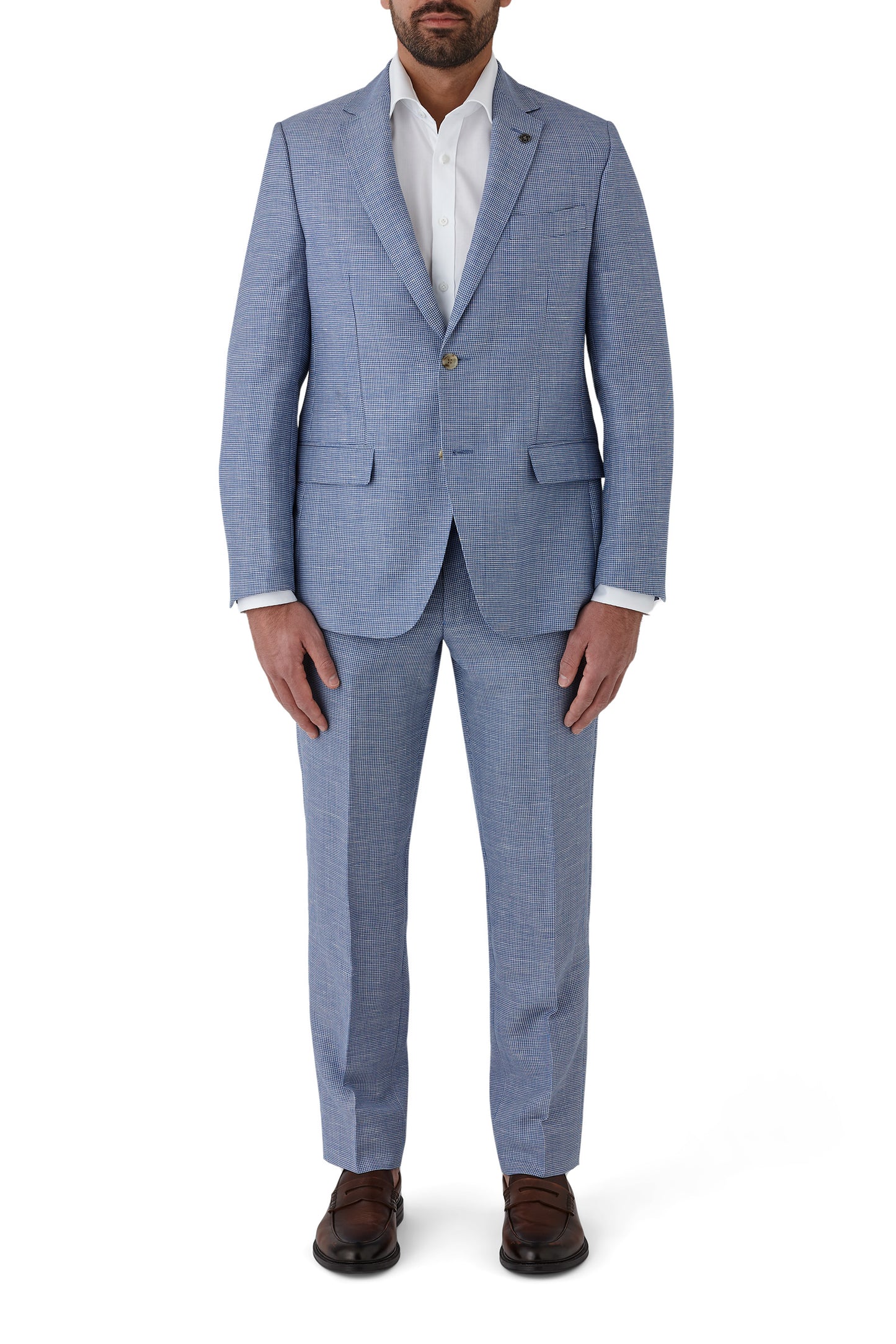 Cambridge - Morse/Interceptor Suit - Blue Linen
