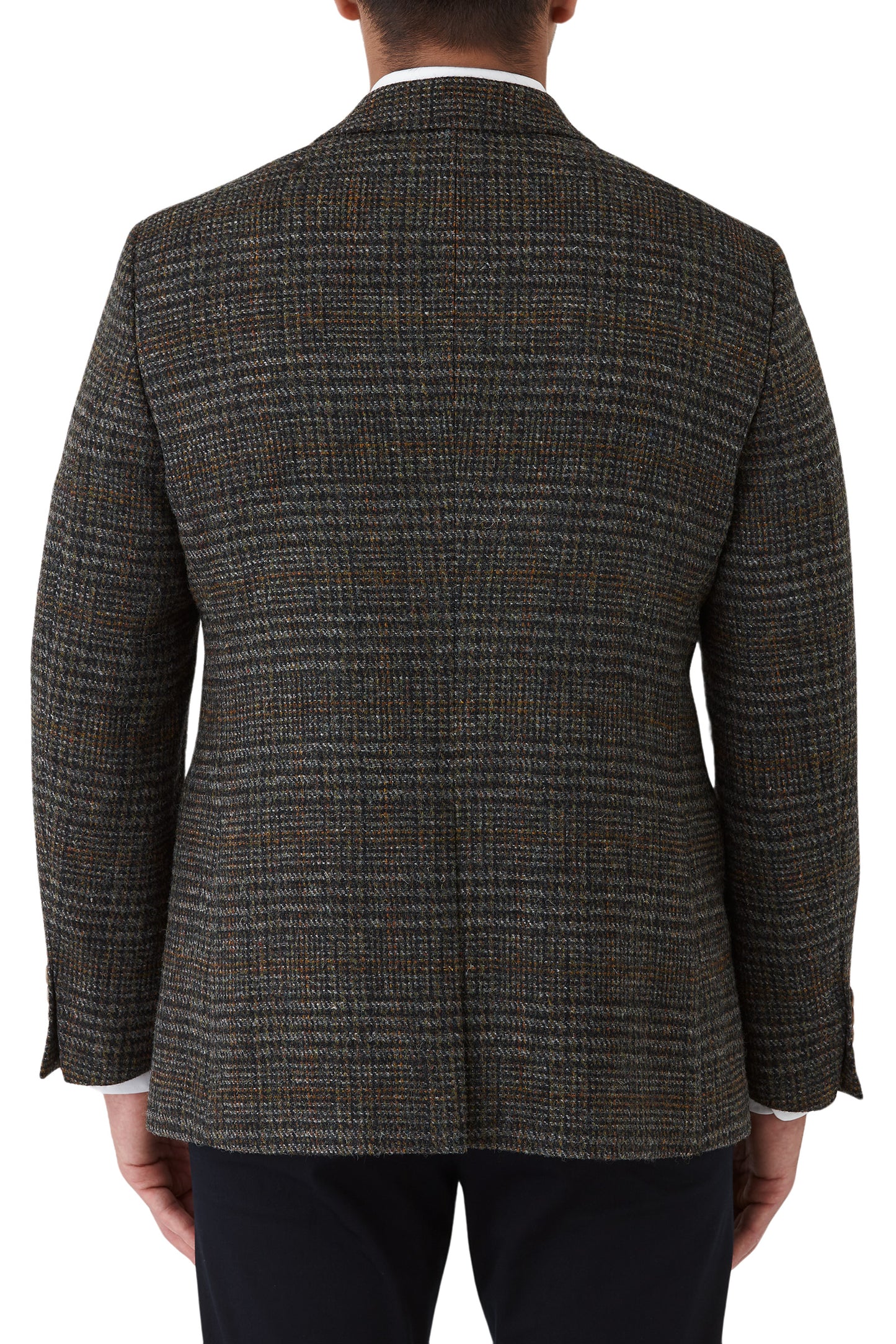 Cambridge - Harris Tweed Jacket - Khaki/Brown