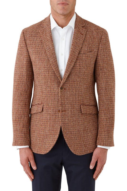 Cambridge - Harris Tweed Jacket - Rust