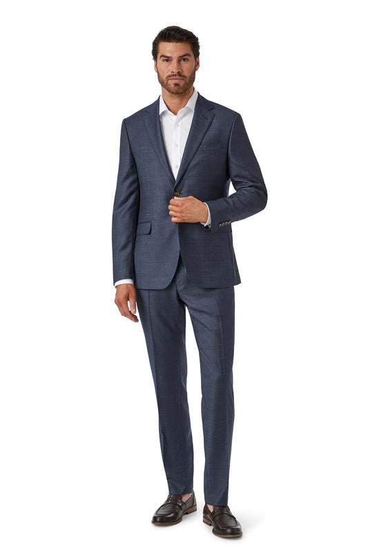 Cambridge - Kensington/Mitcham Suit - Denim Check