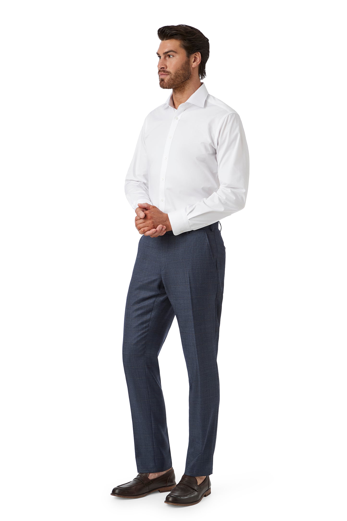 Cambridge - Kensington/Mitcham Suit - Denim Check