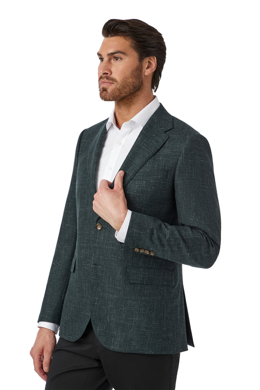 Cambridge - Hawthorn Jacket - Green Slub