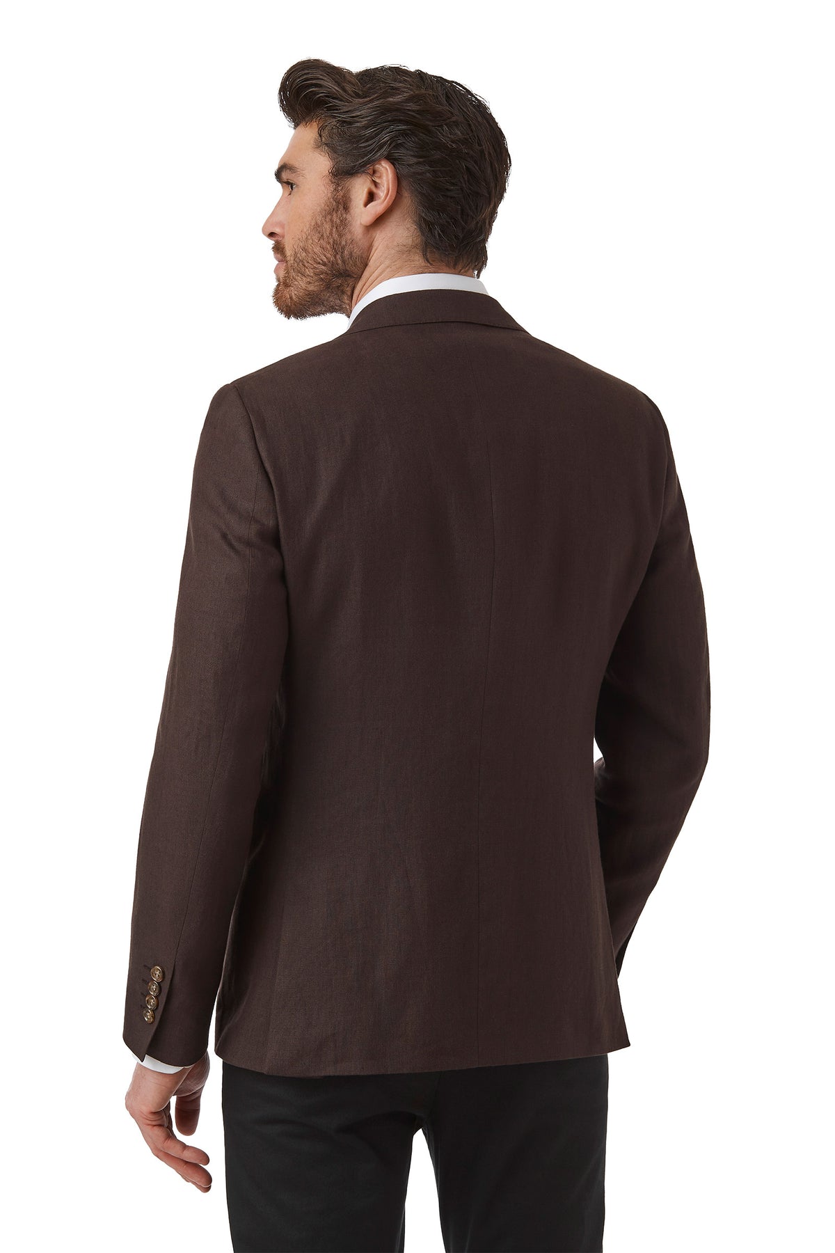 Cambridge Clothing - Hawthorn Linen Jacket - Brown