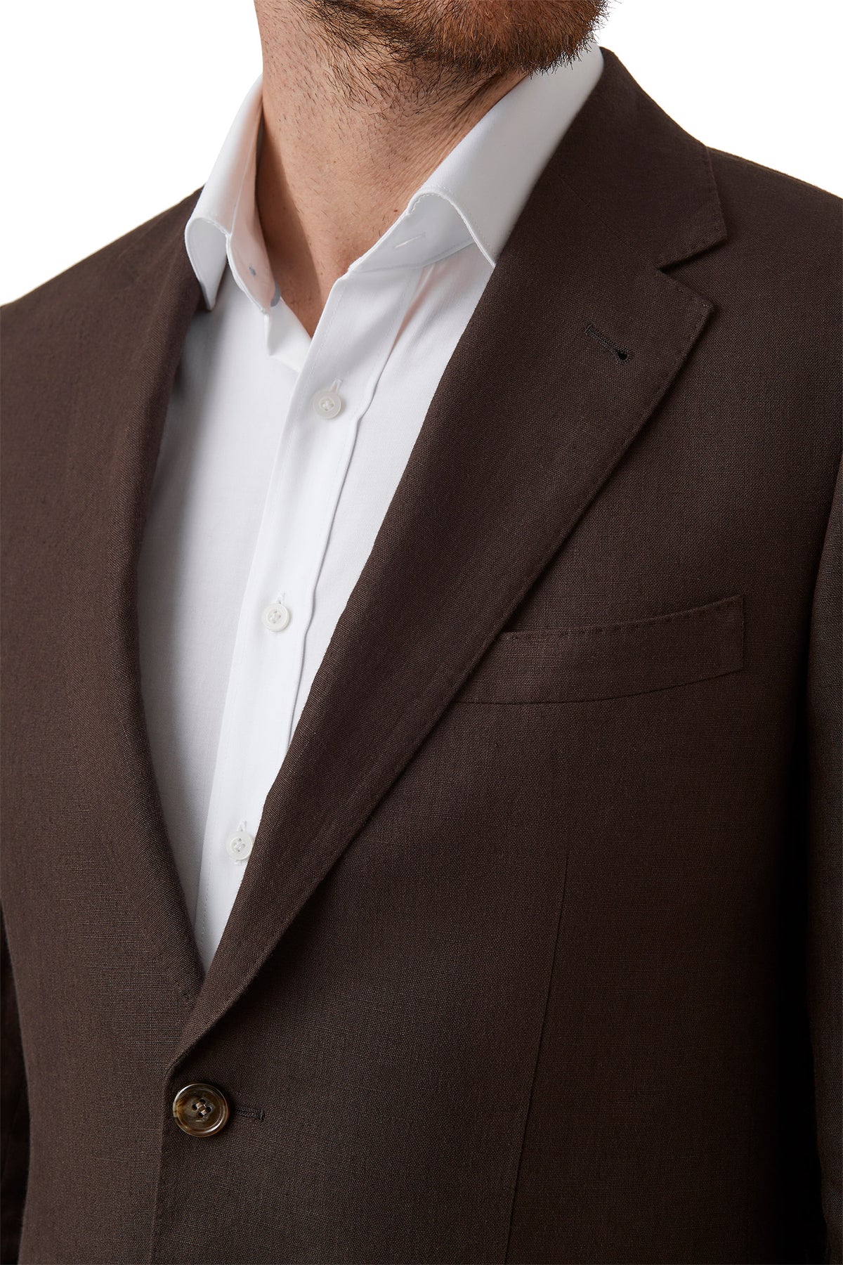 Cambridge Clothing - Hawthorn Linen Jacket - Brown