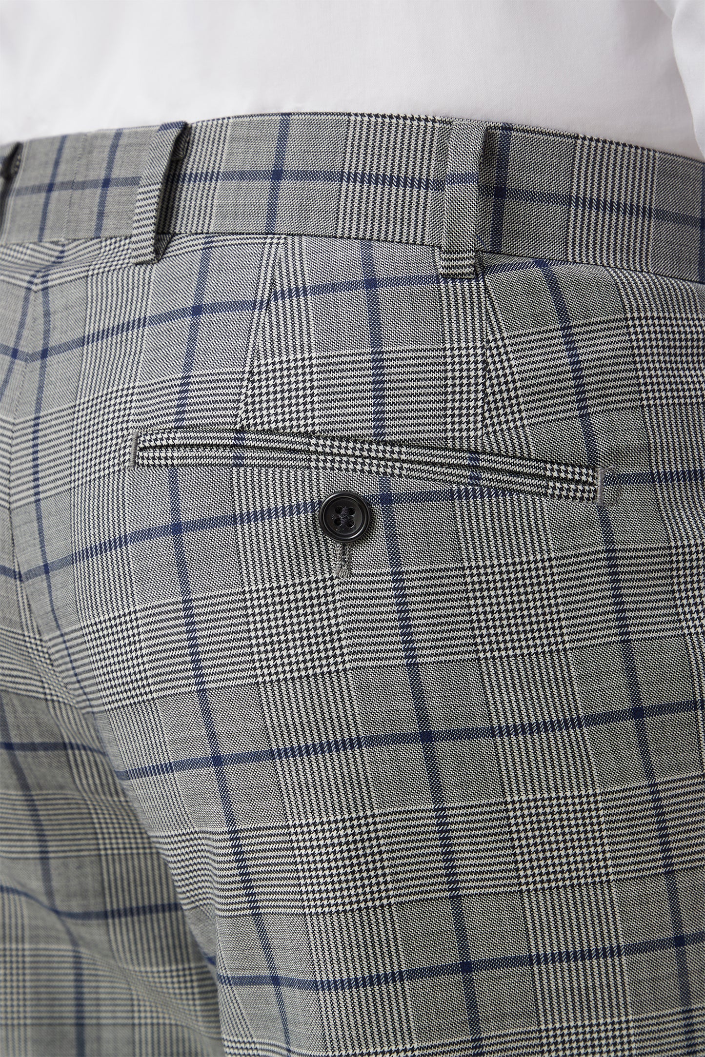 Dom Bagnato - Stefano/Fabio Suit - Navy/Grey Check