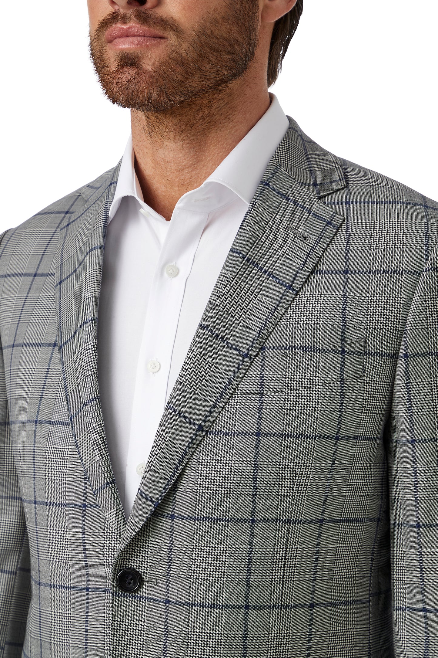 Dom Bagnato - Stefano/Fabio Suit - Navy/Grey Check