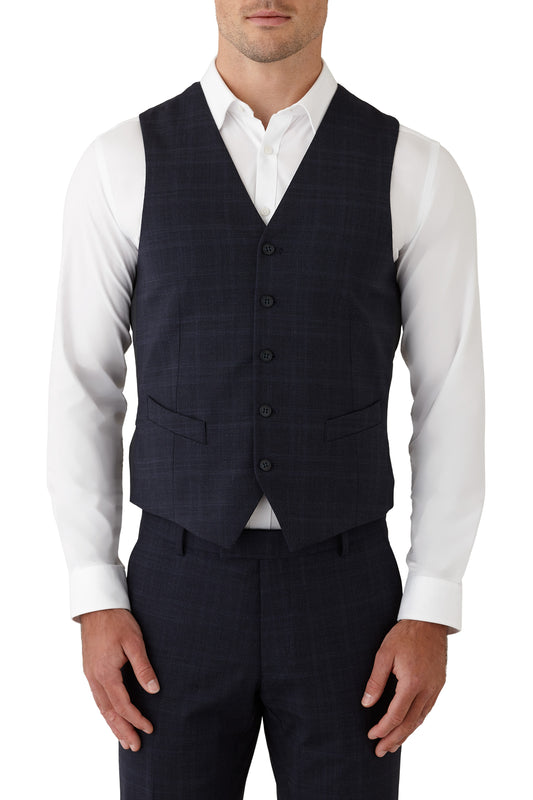 Gibson - Mighty Vest - Navy Check