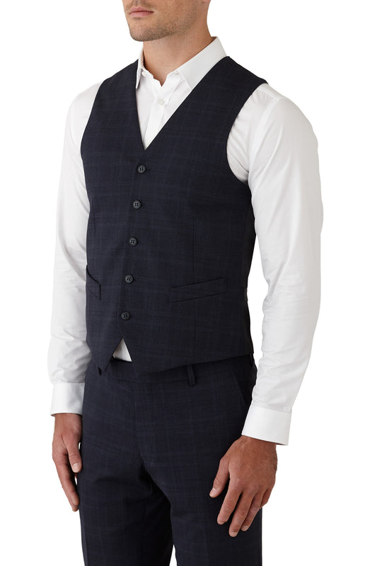 Gibson - Mighty Vest - Navy Check