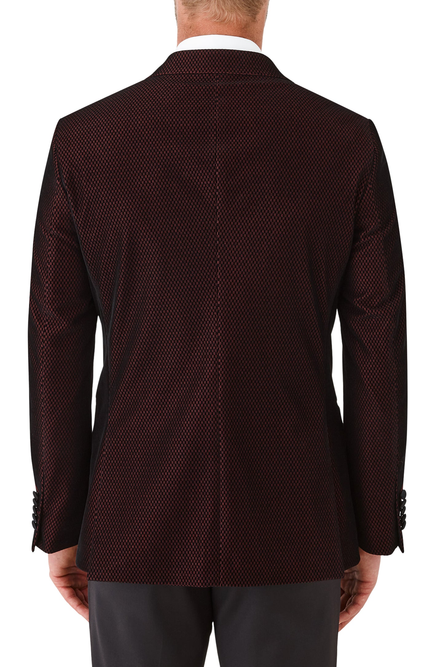 Gibson - Barlow Jacket - Burgundy Velvet