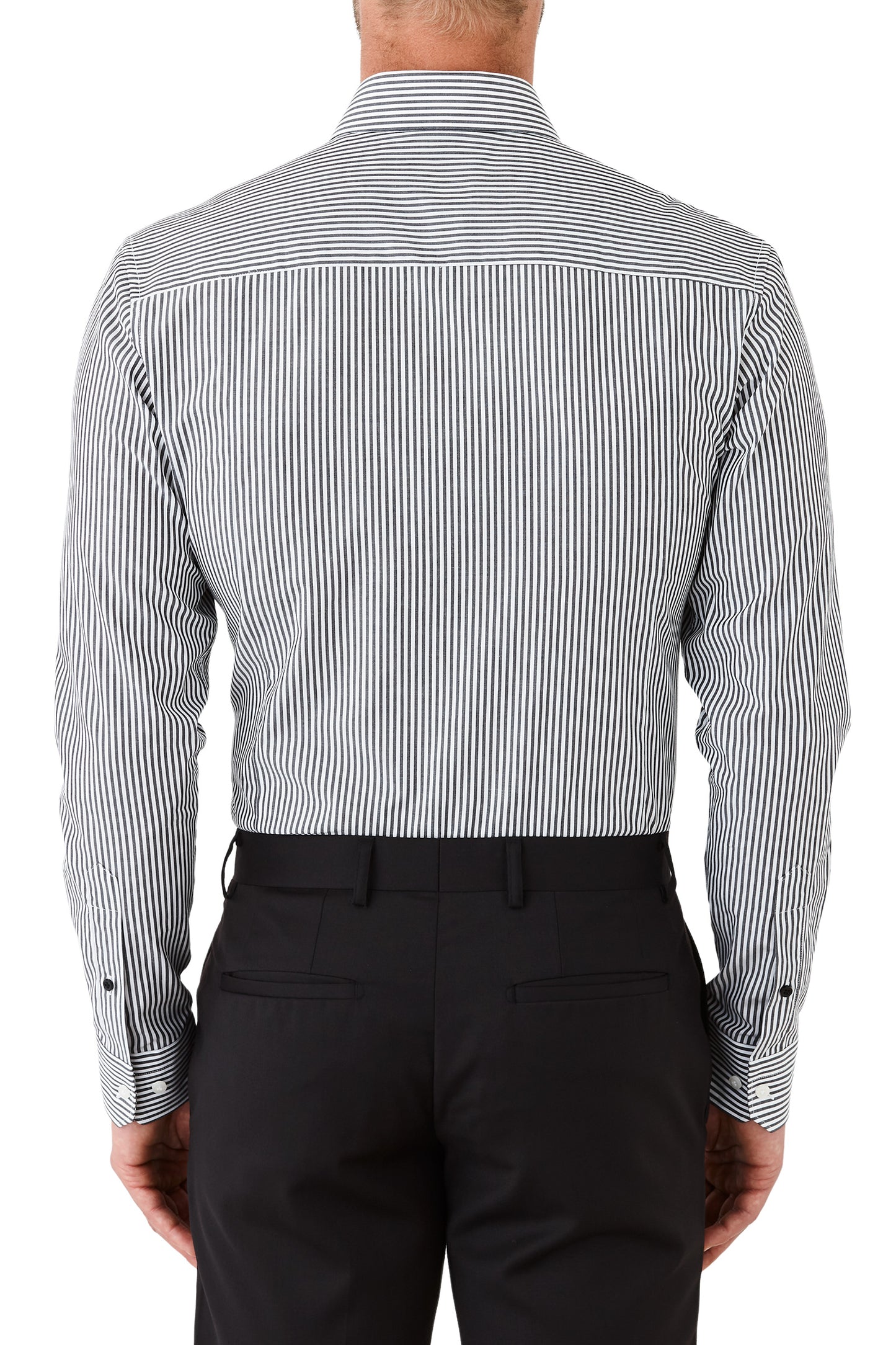 Gibson - Motion Striped Shirt - Black or Green