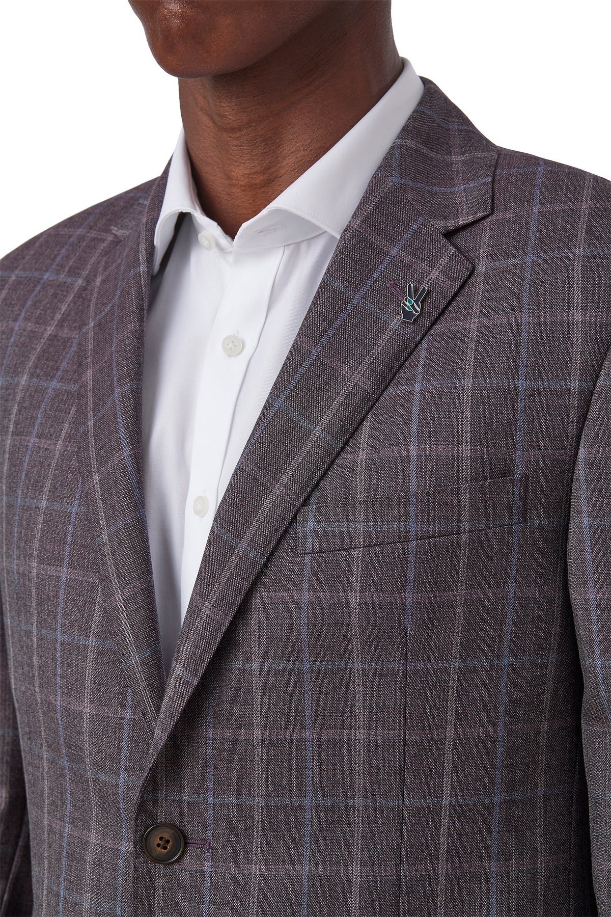 Gibson - Ayden/Caper Suit - Berry Check