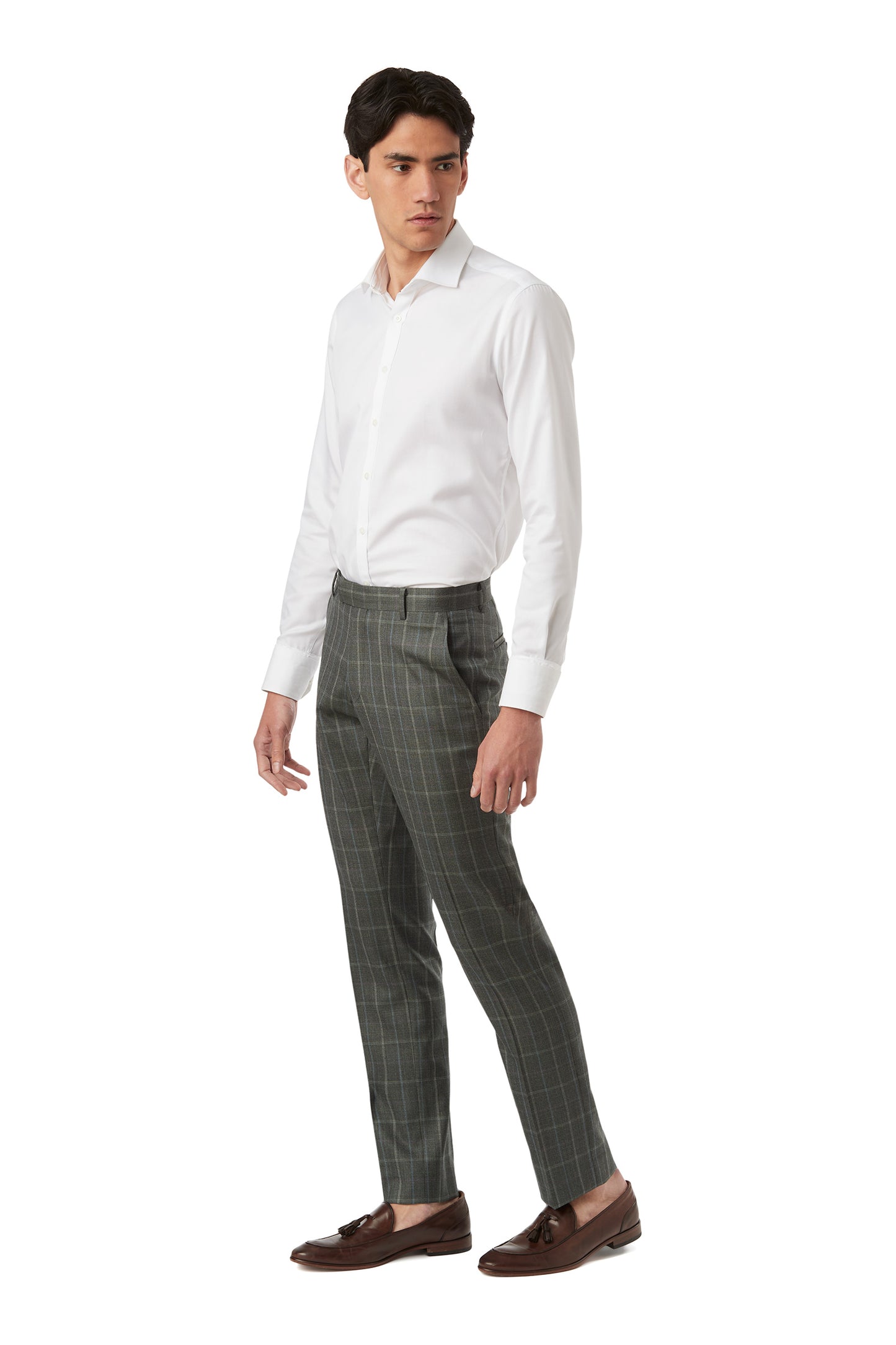 Gibson - Ayden/Caper Suit - Olive Check