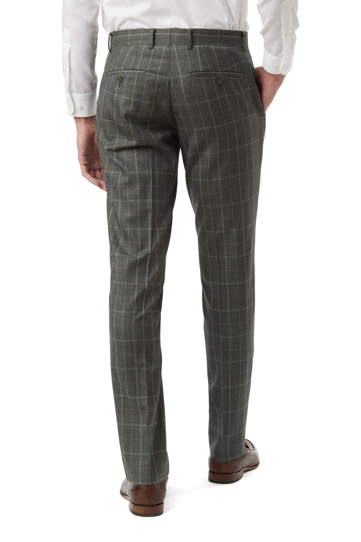 Gibson - Ayden/Caper Suit - Olive Check