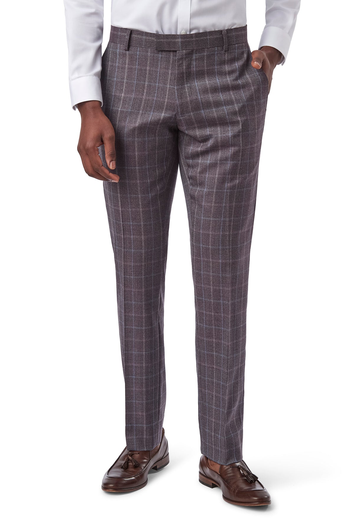 Gibson - Ayden/Caper Suit - Berry Check