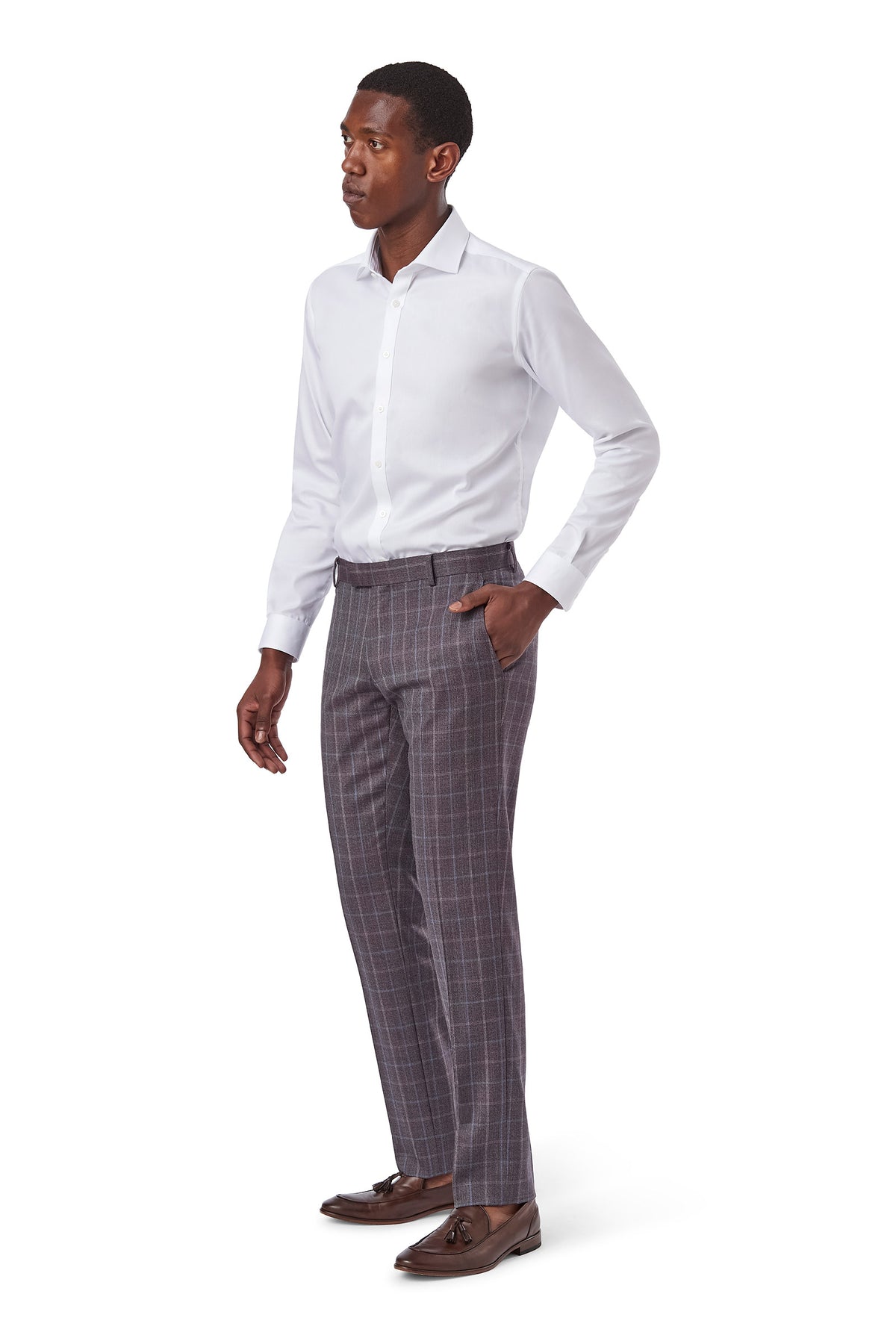 Gibson - Ayden/Caper Suit - Berry Check
