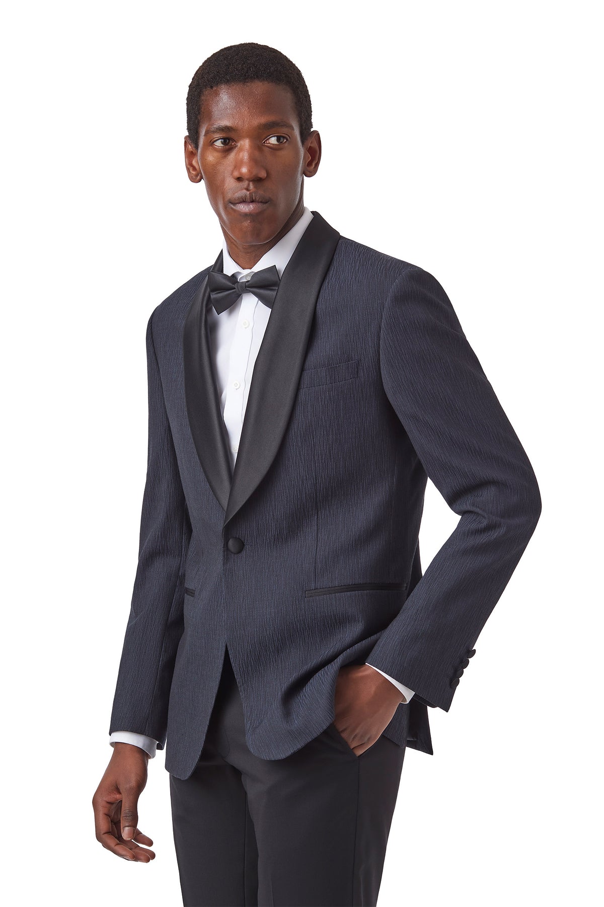 Gibson - Avalon Dinner Jacket - Textured Navy