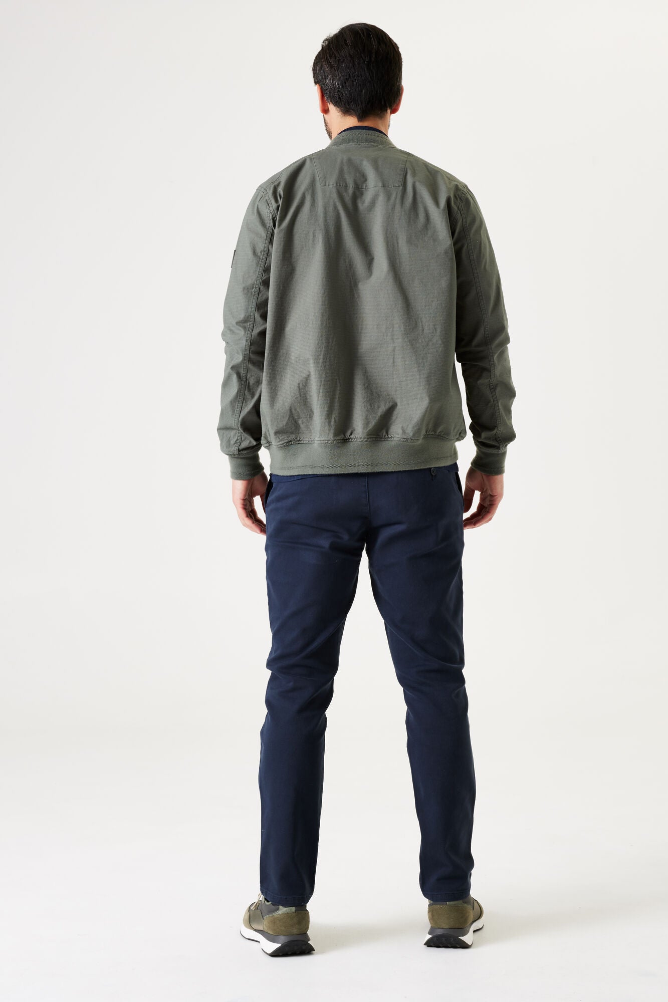 Garcia - Men's Zip Light Jacket - Sage Green