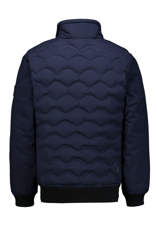 Garcia - Padded Water Resistant Outdoor Jacket - Dark Blue Ink