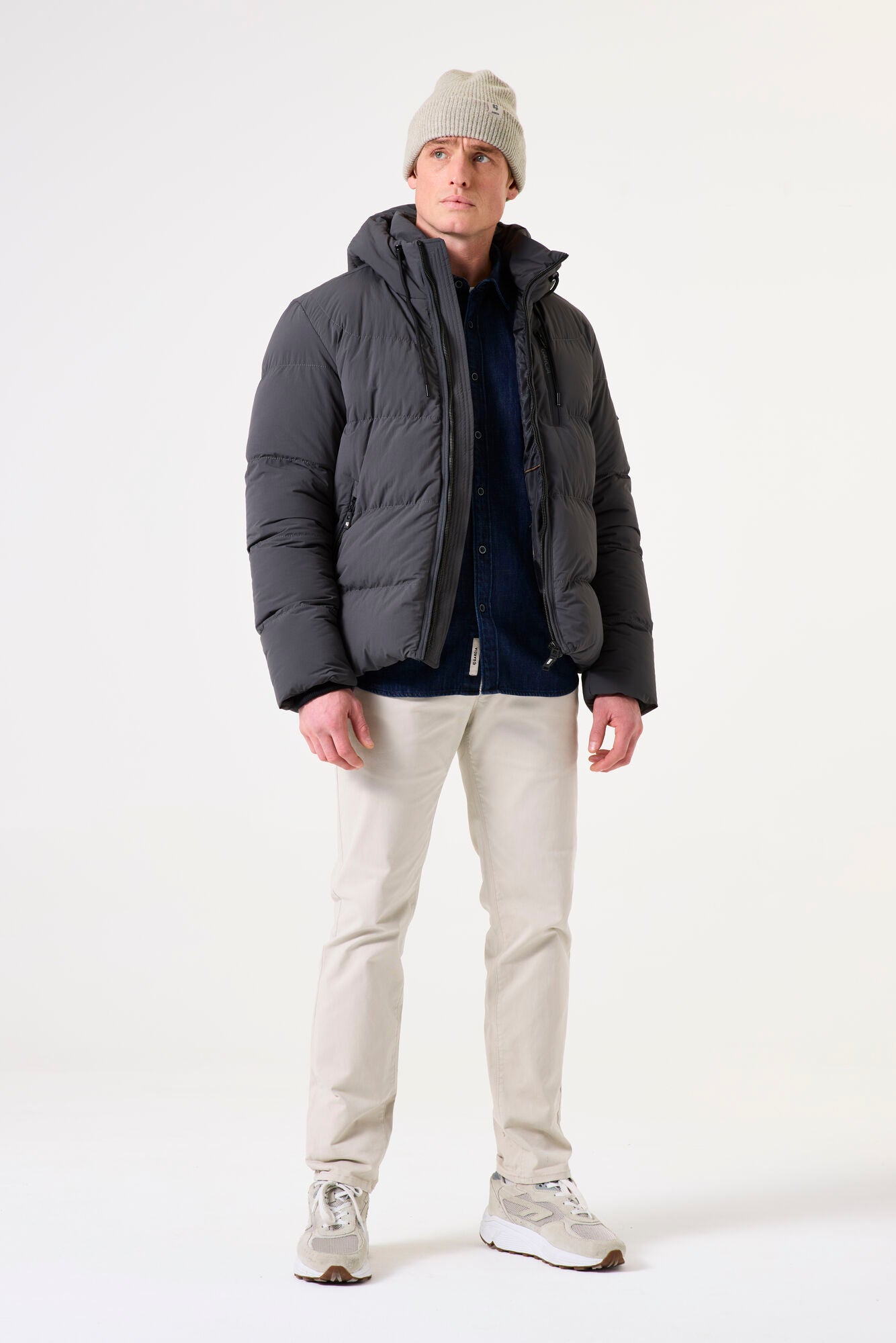 Garcia - Outdoor Jacket - Off White or Dark Grey