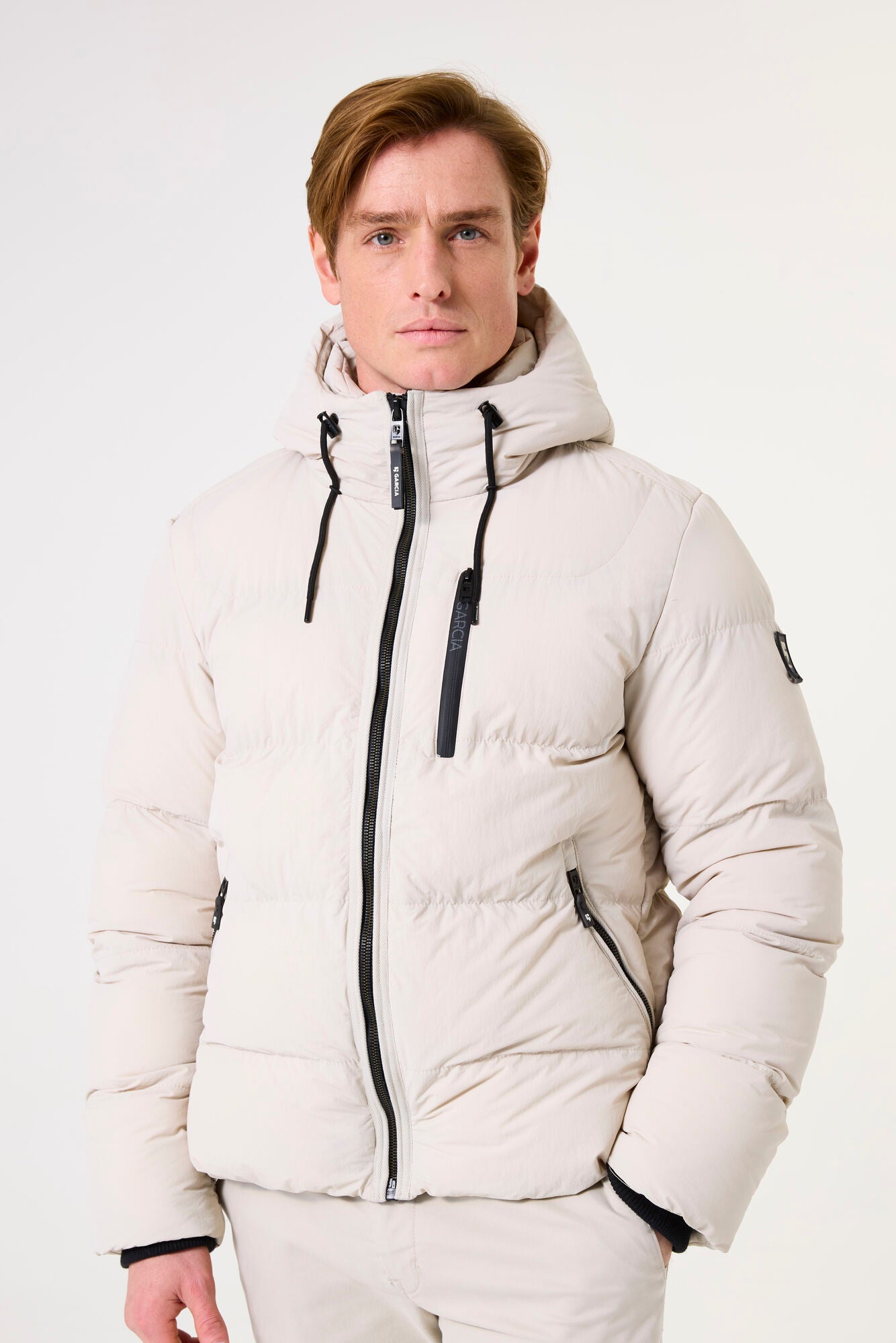 Garcia - Outdoor Jacket - Off White or Dark Grey